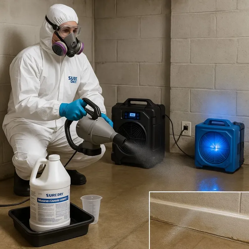 Sanitization and Odor Removal process in Mantachie, MS