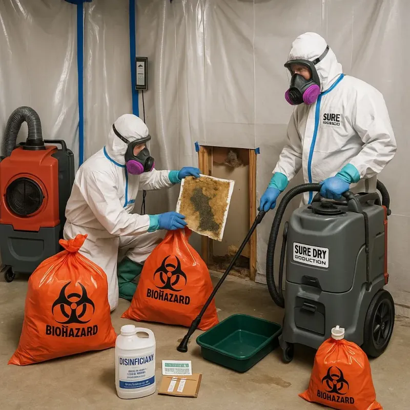 Contaminated Water Handling Protocols process in Mantachie, MS