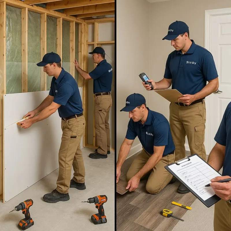 Repairs and Reconstruction process in Mantachie, MS