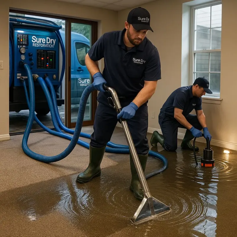 Water Extraction and Removal process in Mantachie, MS